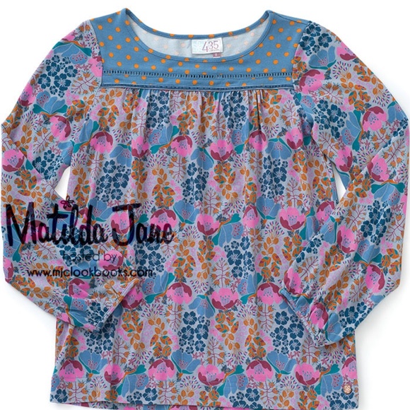 EUC Size 10 Matilda Jane Lone Sleeve Top Shirt MJC